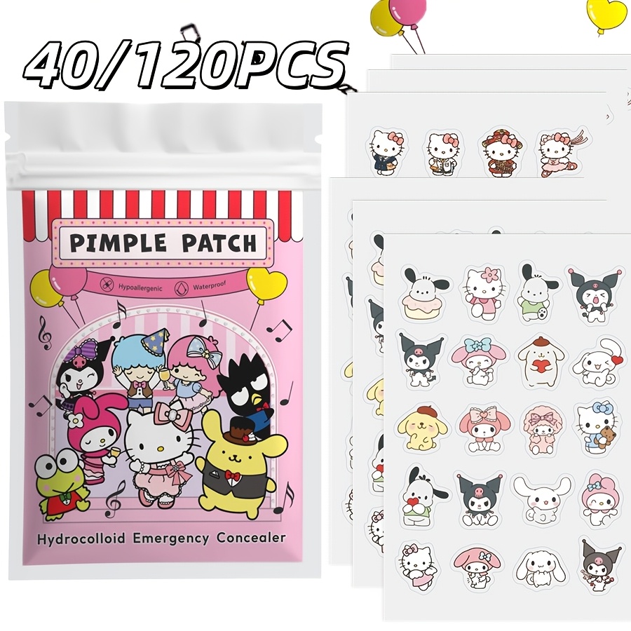 40/120PCS Hello Kitty acne pat - đánh giá và giá Skincare Acne
