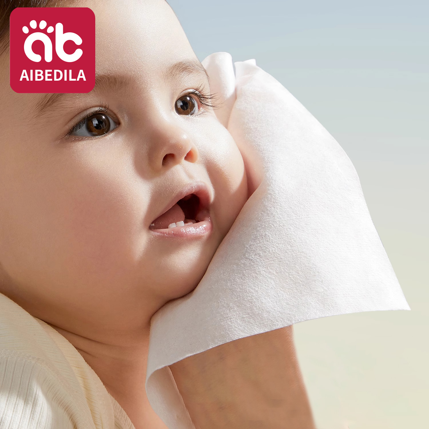 100% Cotton Dry Wipes Sensitiv - đánh giá và giá Skincare Newborn