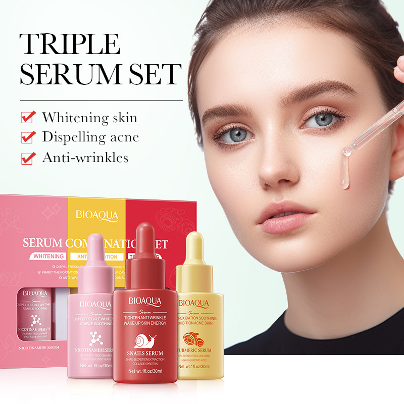 3pcs/set BIOAQUA Vitamin C Ret - đánh giá và giá Skincare Bioaqua