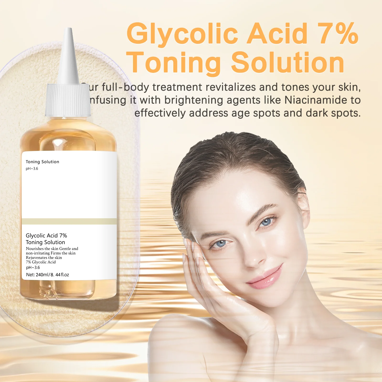 7% Glycolic Acid Toning Soluti - đánh giá và giá Lactic Acid Toner