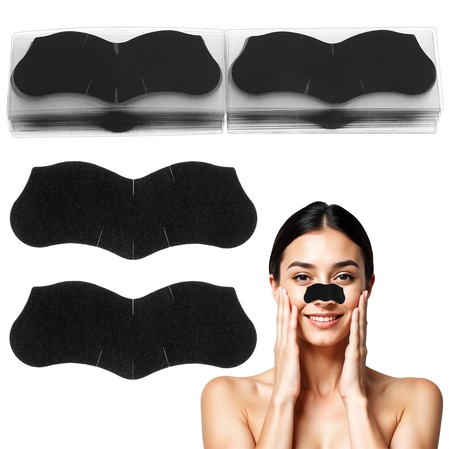 15 Pcs Bamboo Charcoal Blackhe - đánh giá và giá Charcoal Pore Strip