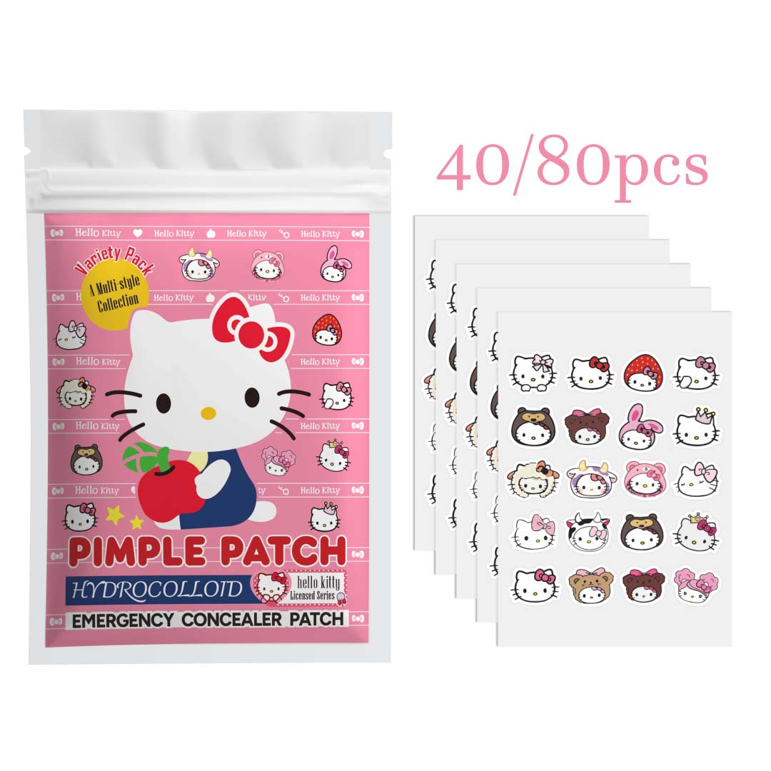 40/80PCS Hello Kitty Acne Patc - đánh giá và giá Skincare Acne