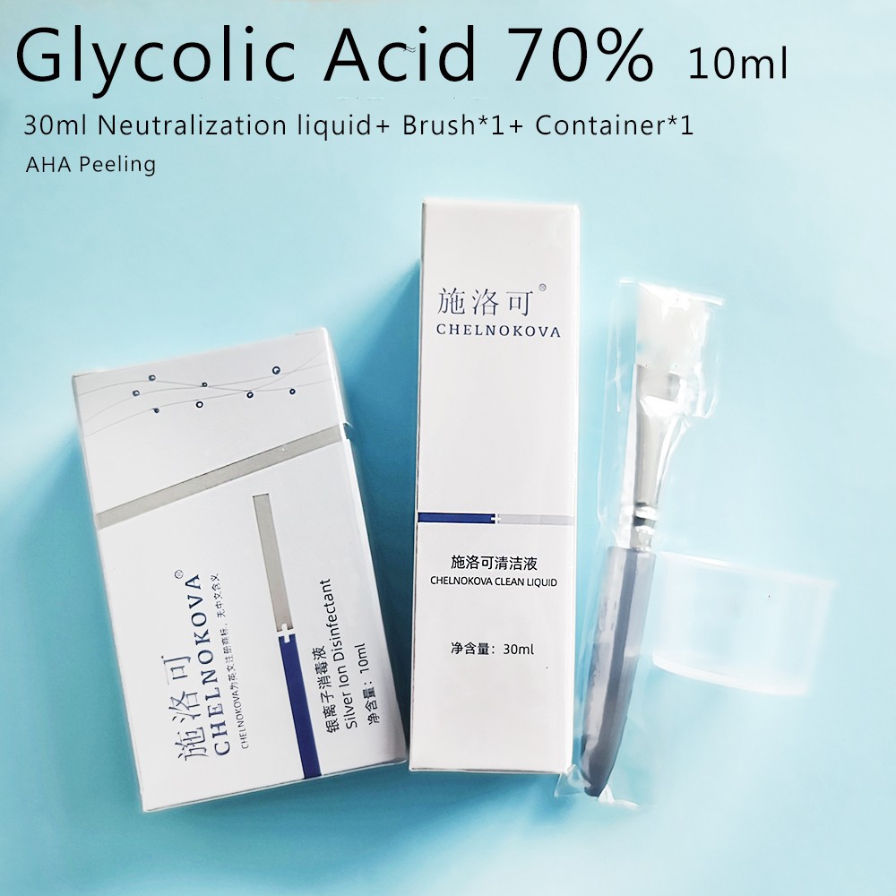 AHA glycolic acid 70 70% 10ml  - đánh giá và giá Lactic Acid Toner