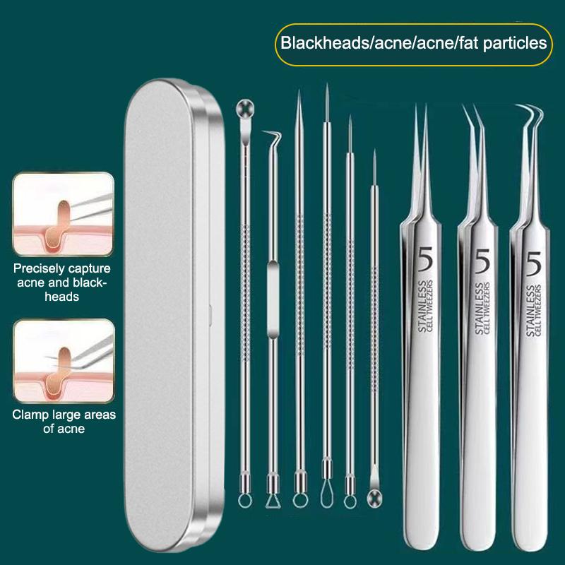 7/8Pcs Blackhead Remover Kit P - đánh giá và giá Skincare Acne