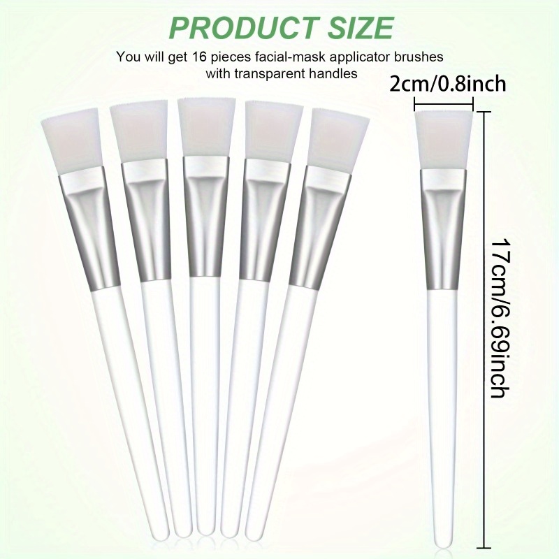 5pcs Soft Facial Mask Brush wi - đánh giá và giá Skincare Finally Found You