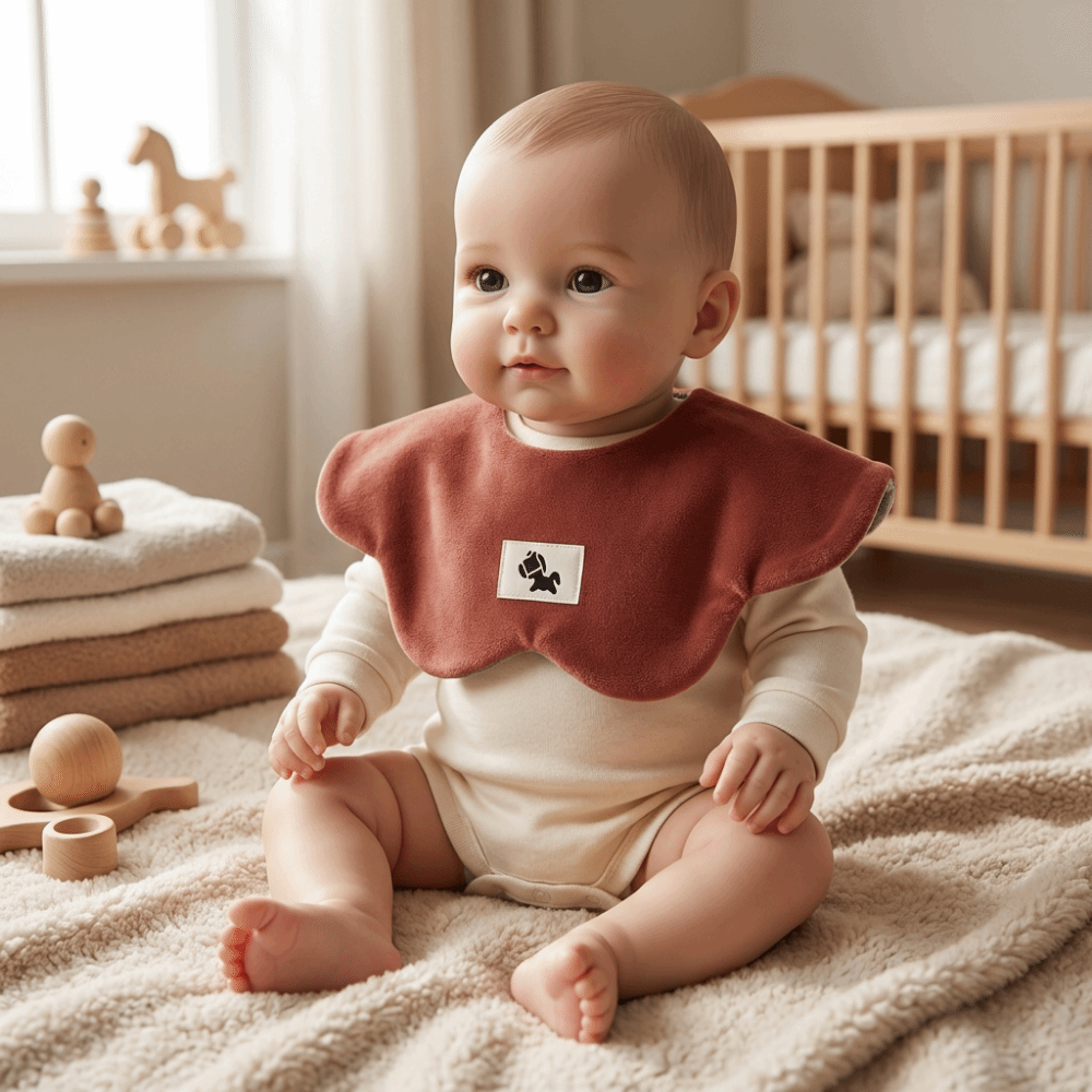 Cartoon Baby Feeding Bib Two-s - đánh giá và giá Skincare Newborn