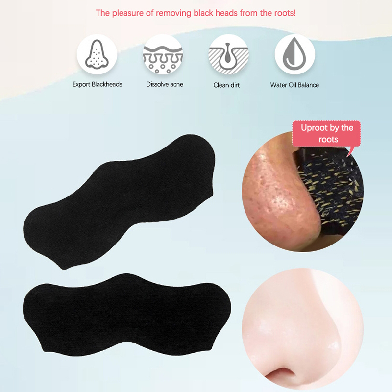 10Pcs Unisex Blackhead Remove  - đánh giá và giá Charcoal Pore Strip