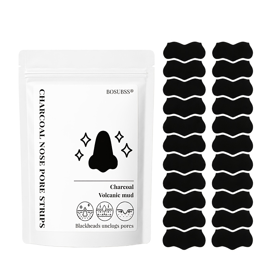 Tea Tree Charcoal Nose Strips  - đánh giá và giá Charcoal Pore Strip