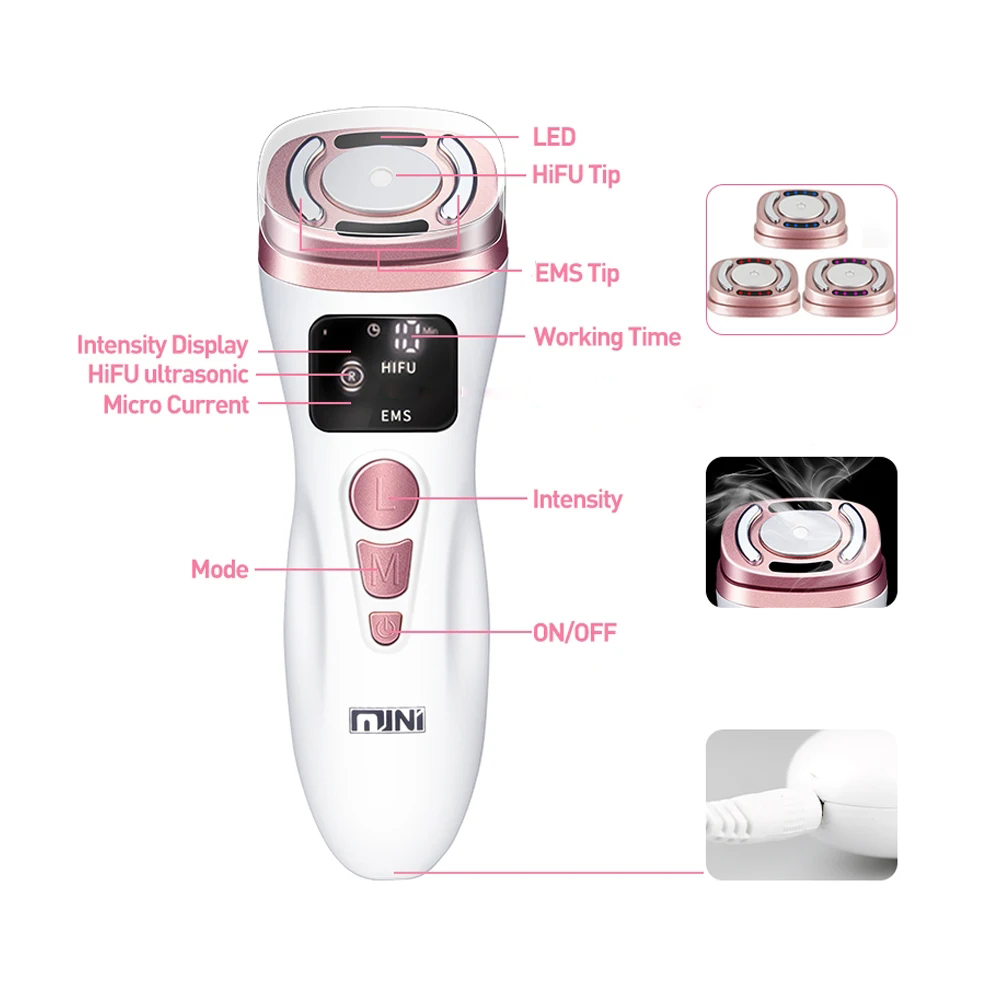 New Mini HIFU Ultrasonic Machi - đánh giá và giá Skincare Scora