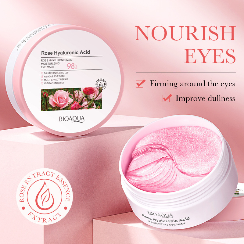 60pcs/box BIOAQUA Rose Hyaluro - đánh giá và giá Skincare Bioaqua