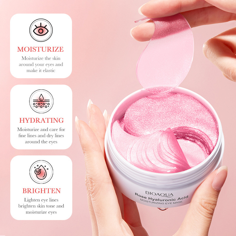 60pcs BIOAQUA Rose Hyaluronic  - đánh giá và giá Skincare Bioaqua