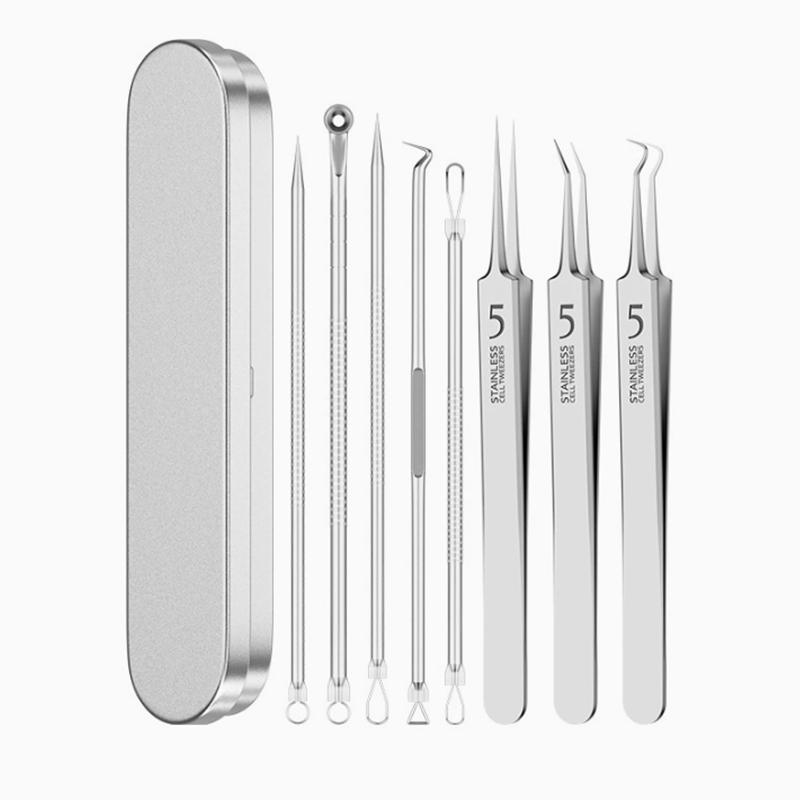 7/8Pcs Blackhead Remover Kit P - đánh giá và giá Skincare Acne