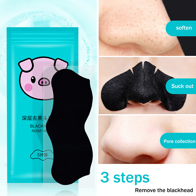 5/15/25/50 Pcs Bamboo Charcoal - đánh giá và giá Charcoal Pore Strip