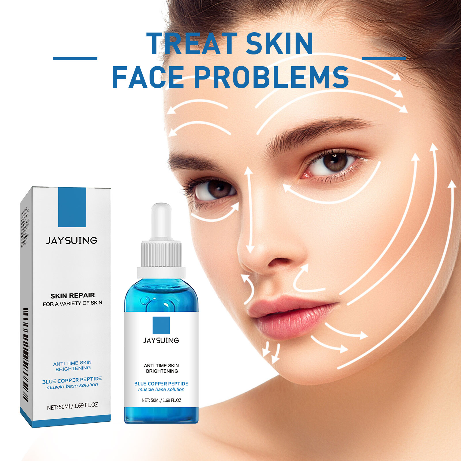 Facial Hydrating Serum Blue Co - đánh giá và giá Skincare La Roche Posay
