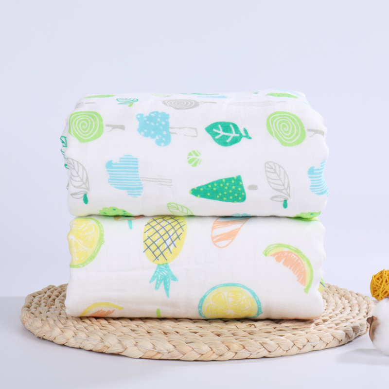 105*105cm 100% Cotton Gauze Bl - đánh giá và giá Skincare Newborn