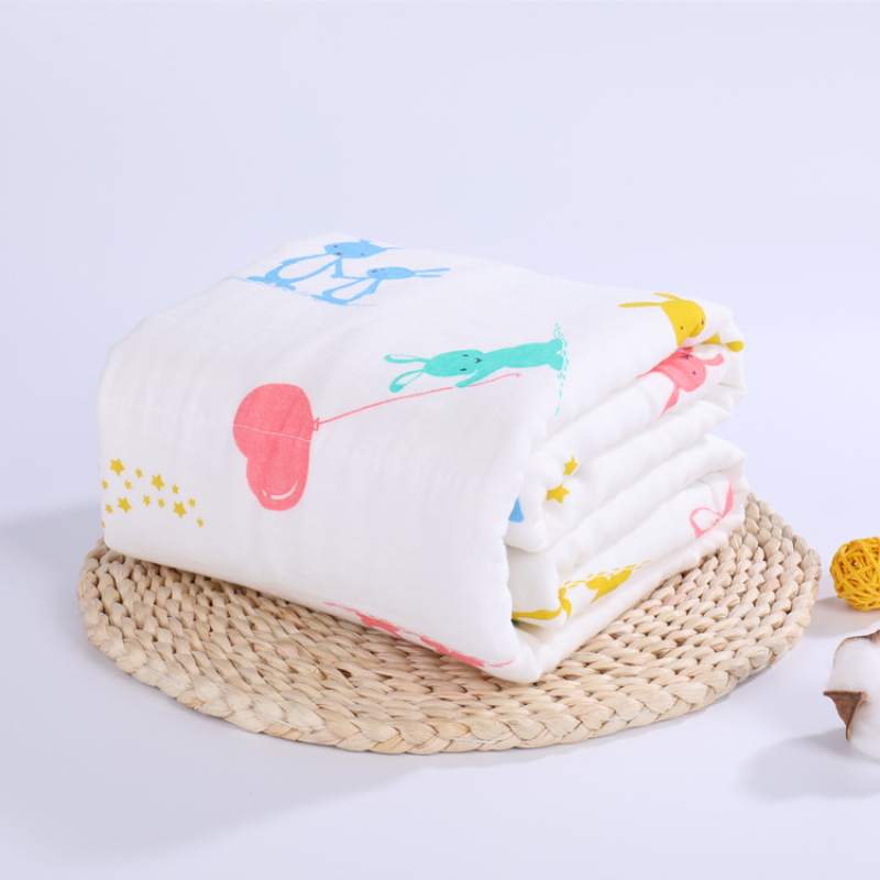 105*105cm 100% Cotton Gauze Bl - đánh giá và giá Skincare Newborn