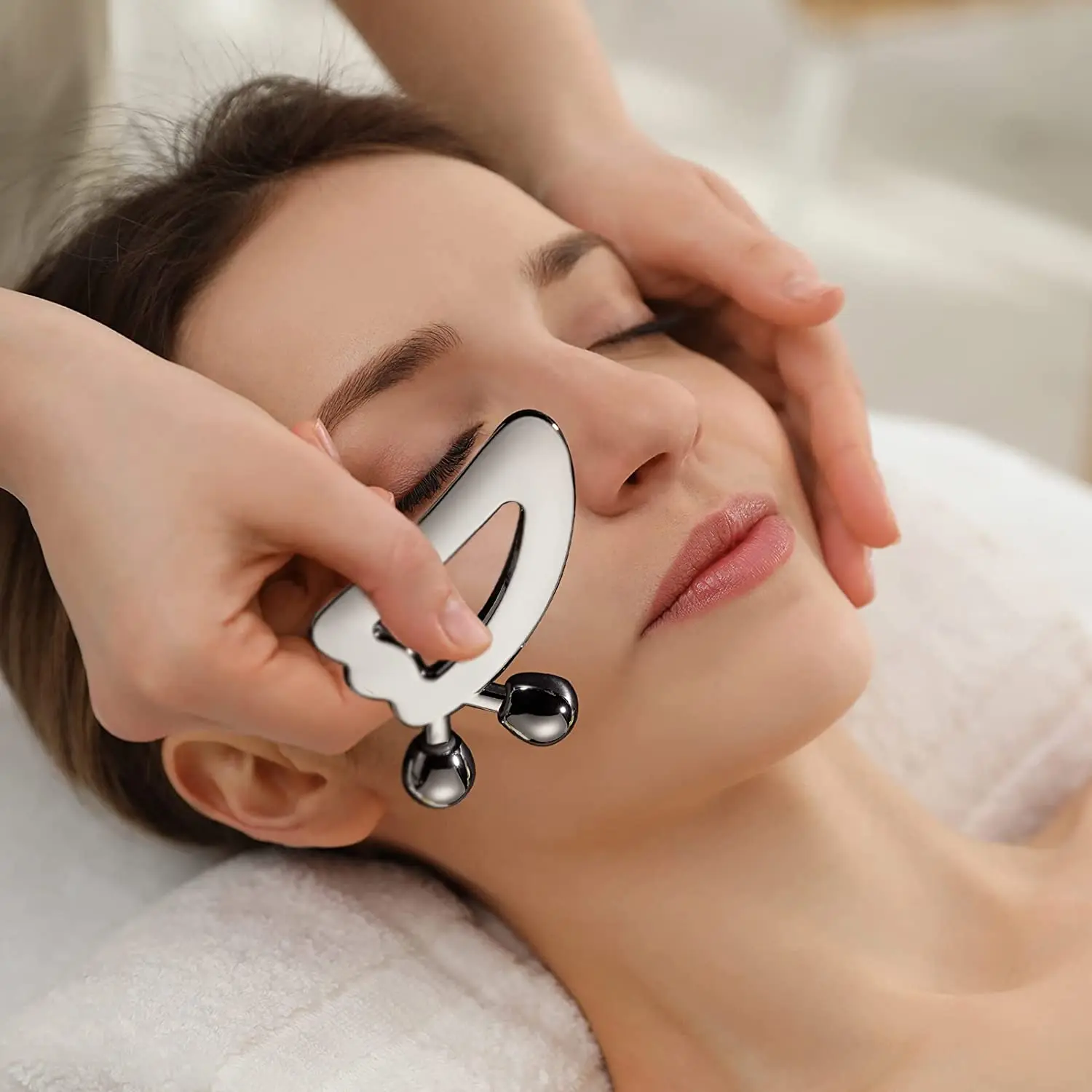 3D Facial Roller & Gua Sha Too - đánh giá và giá Skincare Scora