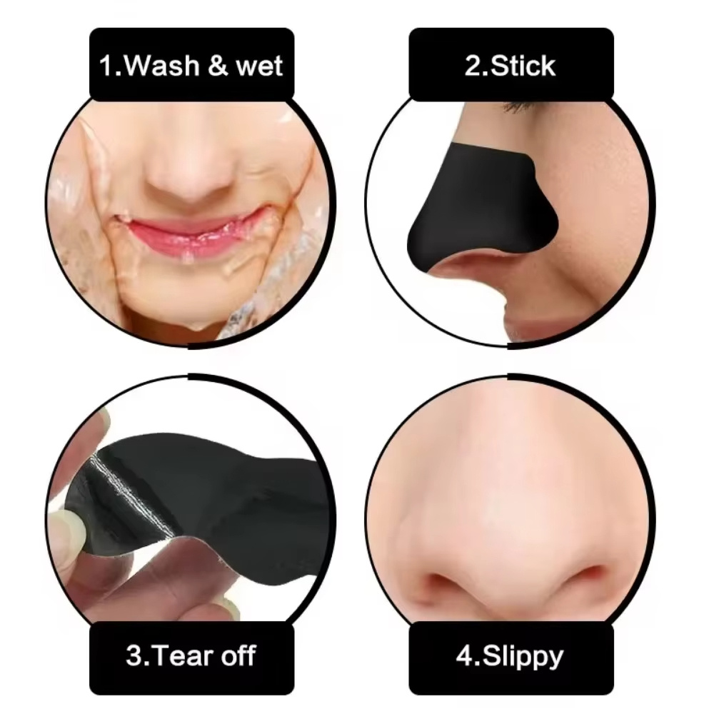 10/20/50/100PCS Blackhead Remo - đánh giá và giá Charcoal Pore Strip