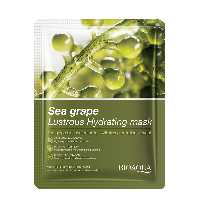 10pcs BIOAQUA Sea Grape Face M - đánh giá và giá Skincare Bioaqua
