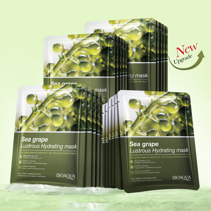10pcs BIOAQUA Sea Grape Face M - đánh giá và giá Skincare Bioaqua