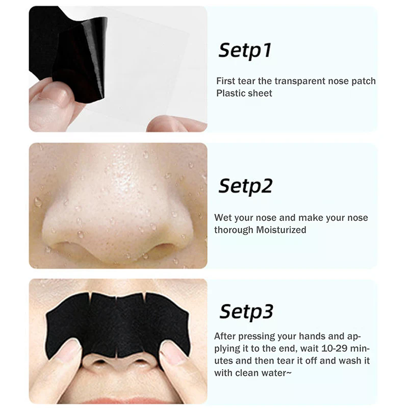 5/15/25/50 Pcs Bamboo Charcoal - đánh giá và giá Charcoal Pore Strip