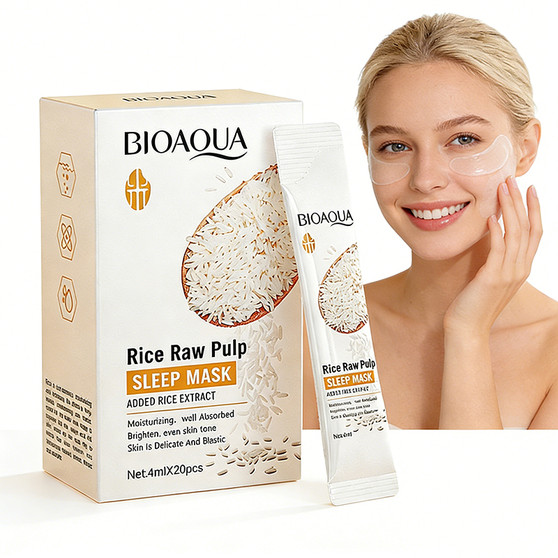 BIOAQUA White Rice Sleeping Fa - đánh giá và giá Skincare Bioaqua