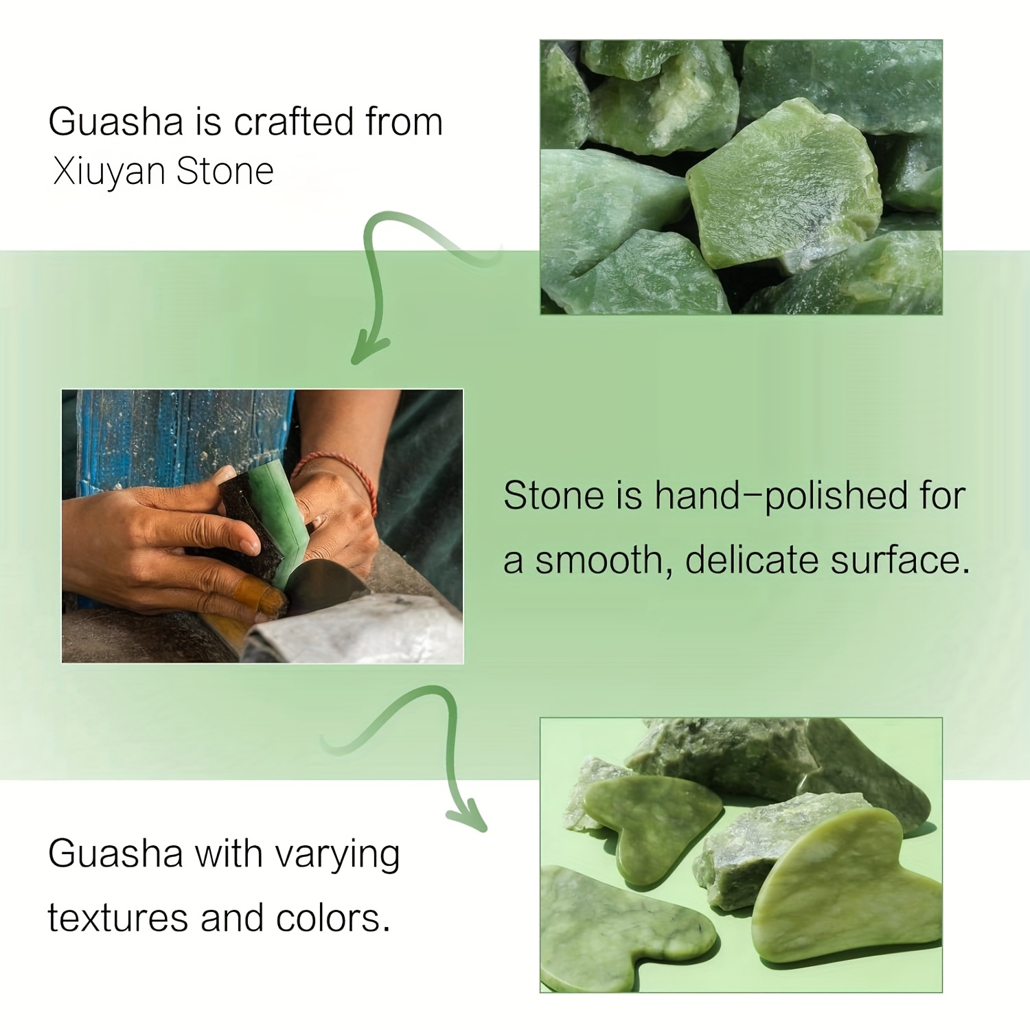 Facial Gua Sha Tool Jade Guash - đánh giá và giá Skincare Scora