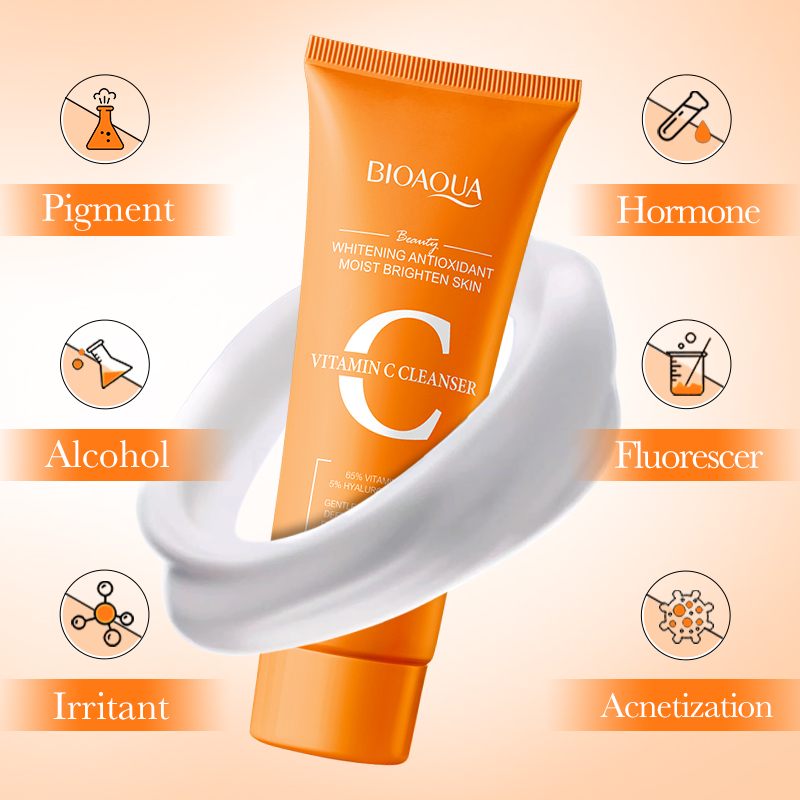 BIOAQUA Vitamin C Facial Clean - đánh giá và giá Skincare Bioaqua