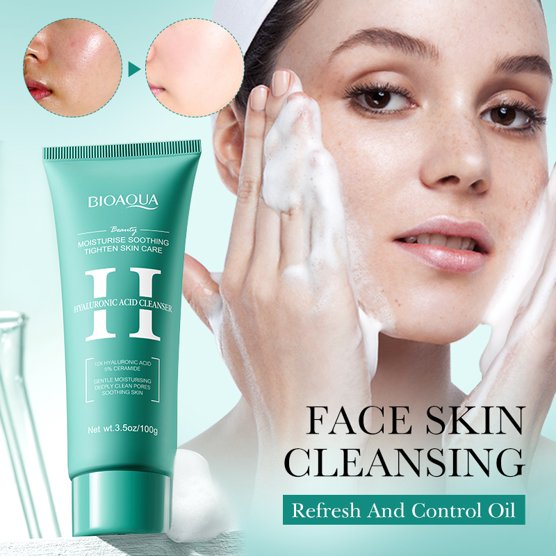 BIOAQUA Hyaluronic Acid Facial - đánh giá và giá Skincare Bioaqua