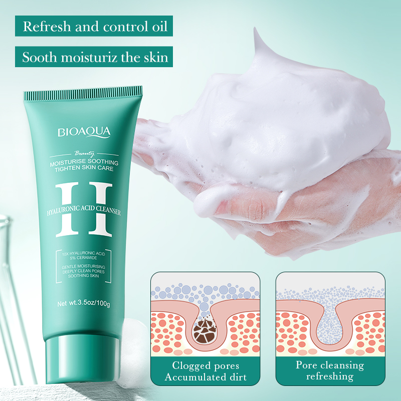 BIOAQUA Hyaluronic Acid Facial - đánh giá và giá Skincare Bioaqua