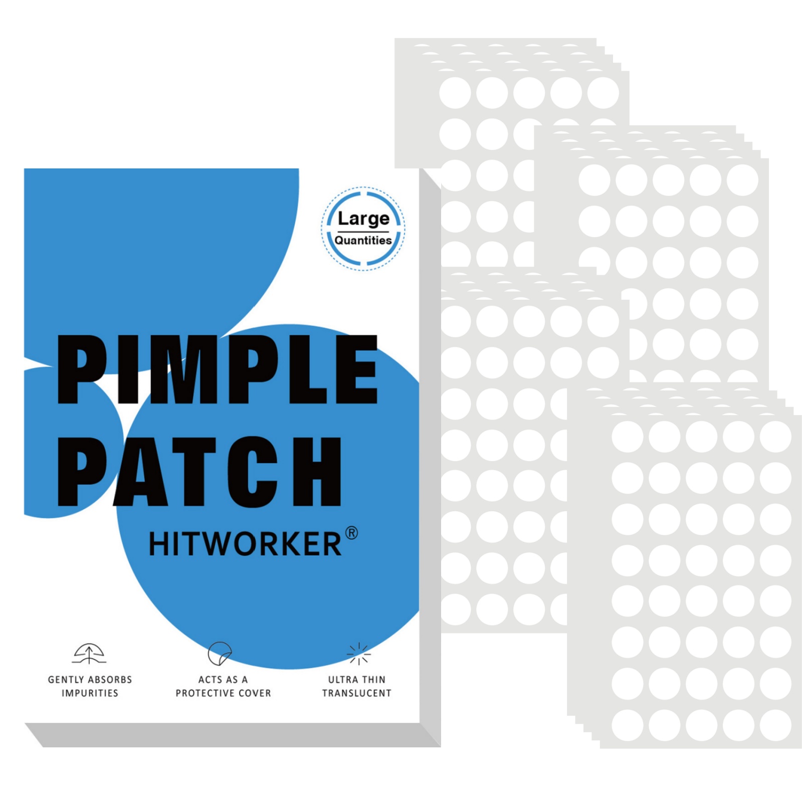 800Pcs Hydrocolloid Acne Pimpl - đánh giá và giá Skincare Acne