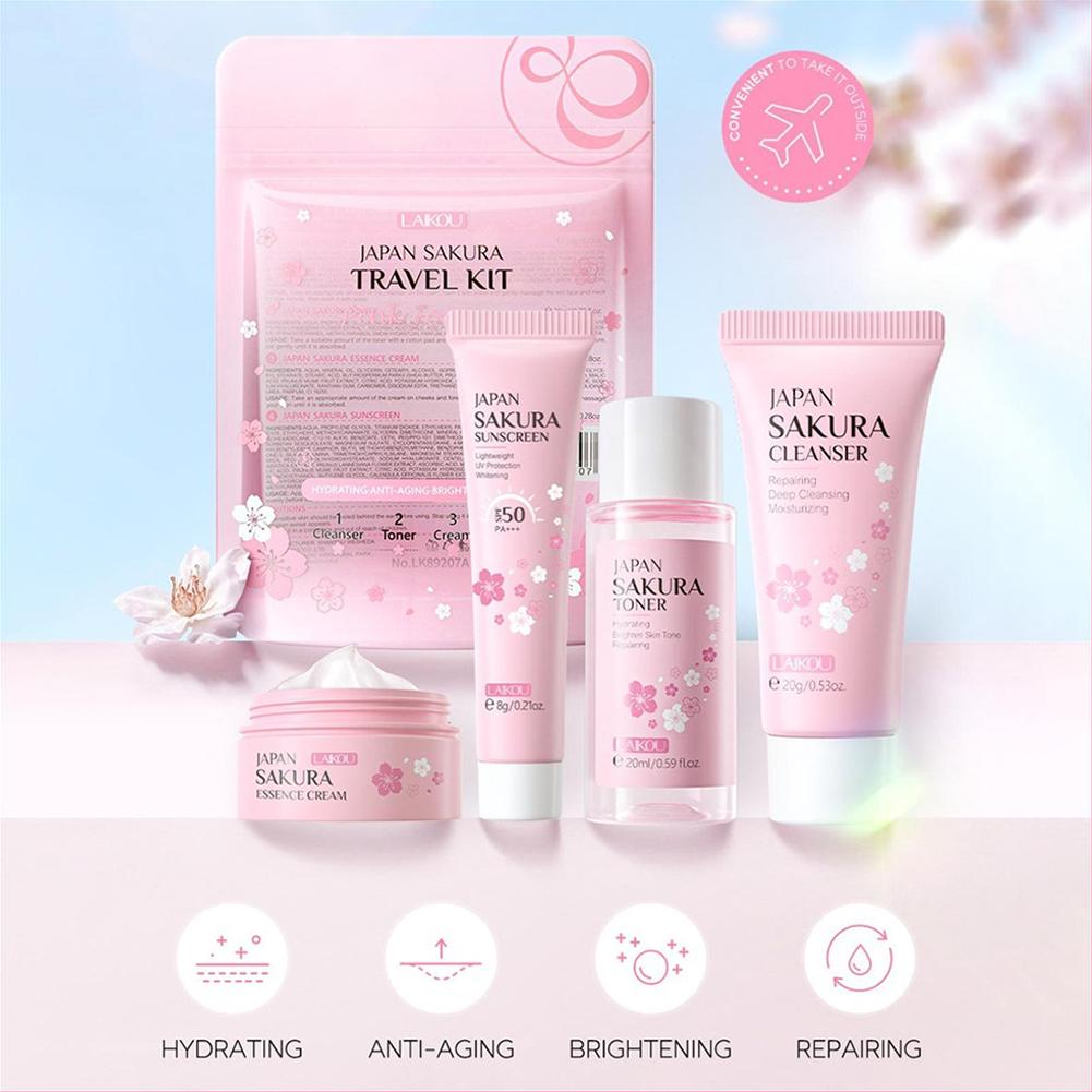 Sakura Skin Care Set facial Cl - đánh giá và giá Skincare Scora