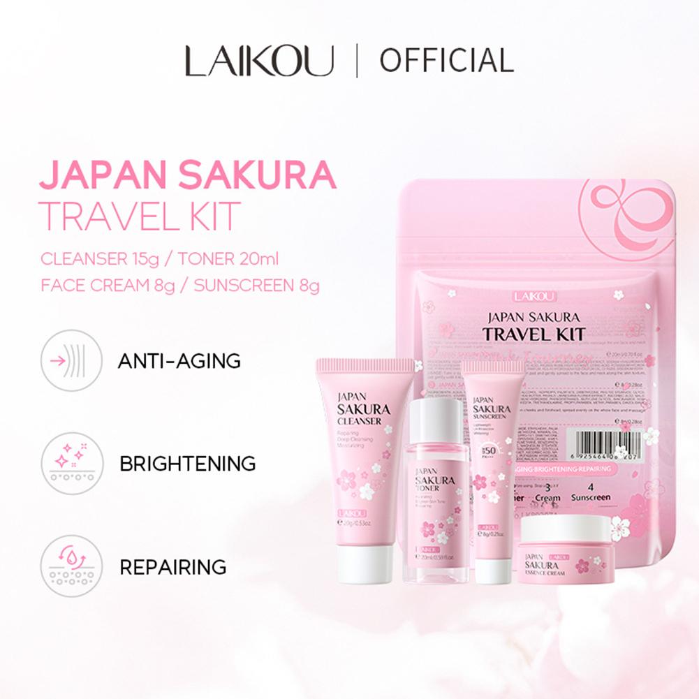 Sakura Skin Care Set facial Cl - đánh giá và giá Skincare Scora