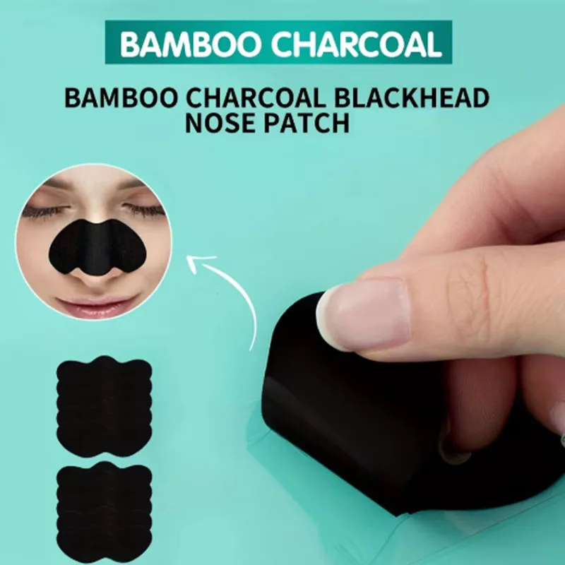 10/20/50Pcs Charcoal Blackhead - đánh giá và giá Charcoal Pore Strip