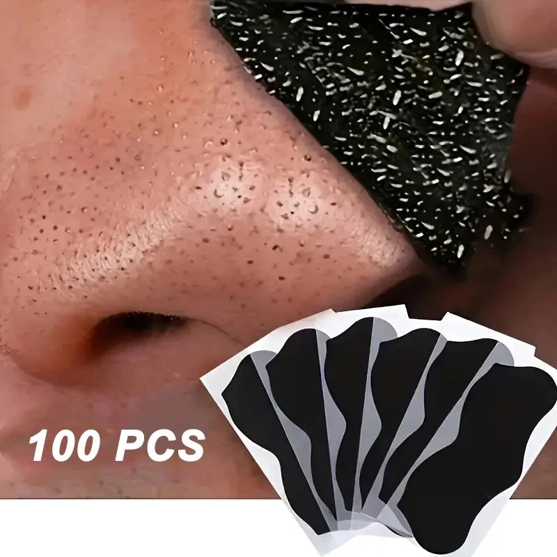 10/50/100Pcs Blackhead Remover - đánh giá và giá Charcoal Pore Strip